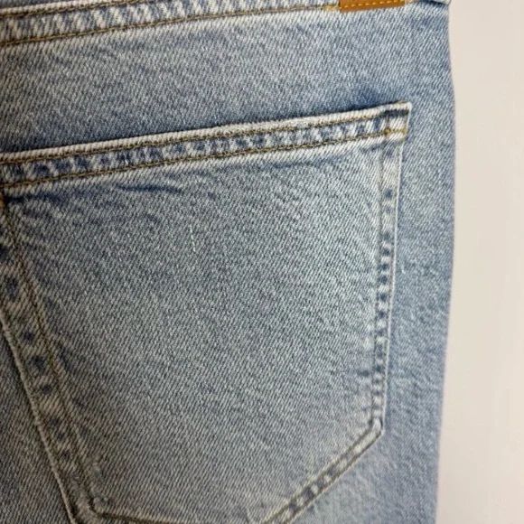 AYR the Roadie Jeans Women’s Relaxed Straight Leg Vintage Look Sz 27 - Picture 13 of 14